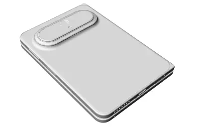 华为Pura X Max手机3D模型（真机抄数）