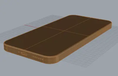 华为Pura 90 Pro手机3D模型