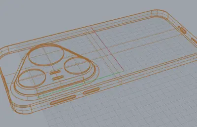 华为Pura 90 Pro Max手机3D模型