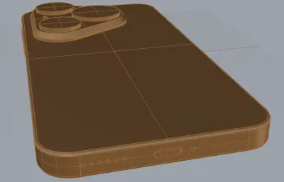 华为Pura 90 Pro手机3D模型