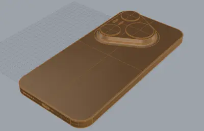 华为Pura 90 Pro Max手机3D模型