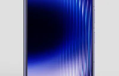 HUAWEI华为Pura X Max手机C4D,KEYSHOT模型