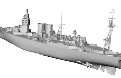 G3型战列巡洋舰「初案」（1980）
