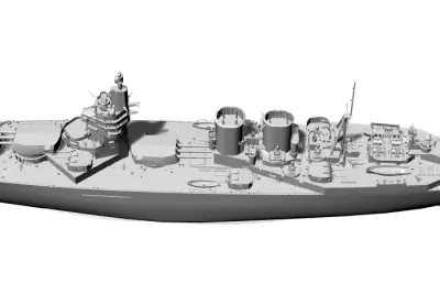 G3型战列巡洋舰「初案」（1980）