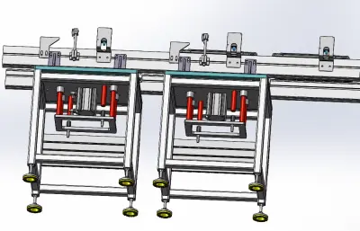 顶升定位台模块输送系统