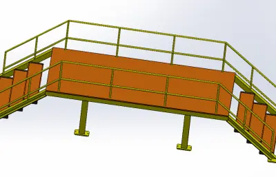 钢焊接楼梯图纸