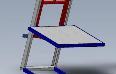 钢丝绳升降结构