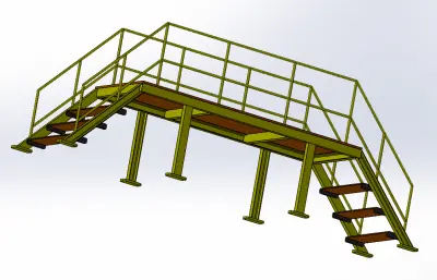 钢焊接楼梯图纸