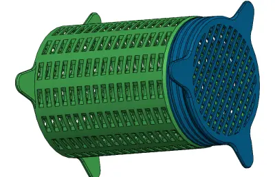 灯丝卷筒干燥剂支架