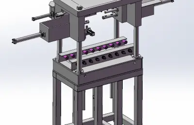 缸体油道试漏机