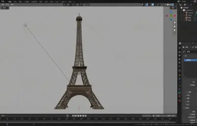巴黎铁塔 巴黎埃菲尔铁塔