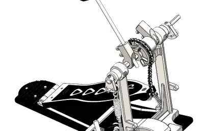 架子鼓爵士鼓踏板单踩踩锤dw7000