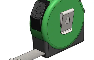 卷尺solidworks模型