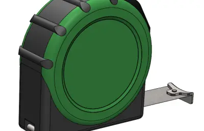 卷尺solidworks模型