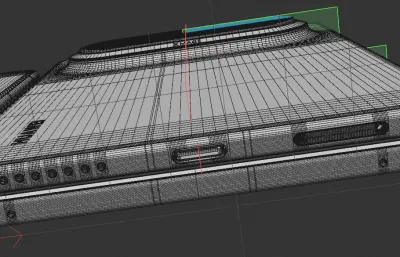 HUAWEI华为Pura X Max手机C4D,KEYSHOT模型