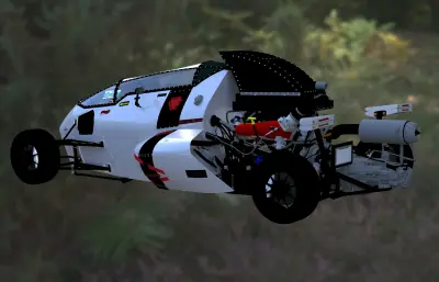 高精度Hot Wheels 2JetZ 2.0 风火轮赛车3D模型