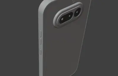 Nothing Phone 4a手机glb模型