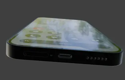 Nothing Phone 4a手机glb模型