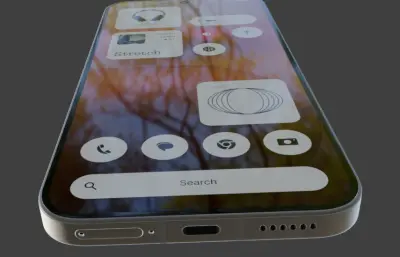 Nothing Phone 4a Pro模型