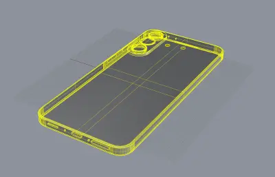 三星A37外观rhino模型