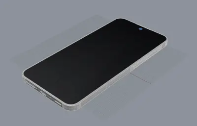 三星A37外观rhino模型