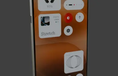 Nothing Phone 4a Pro模型