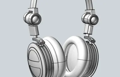 造型耳机 头戴式耳机