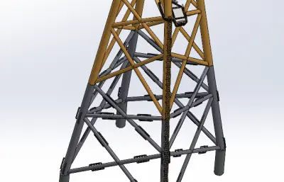 海上风力涡轮机导管架