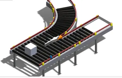 二合一并道输送机