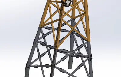 海上风力涡轮机导管架