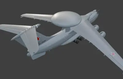 俄罗斯空天军A-100预警机（精模）