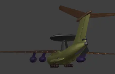 俄罗斯空天军A-100预警机（精模）