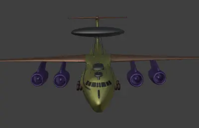 俄罗斯空天军A-100预警机（精模）