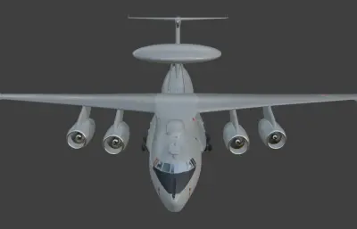 俄罗斯空天军A-100预警机（精模）