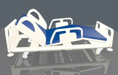 医院床,病床模型