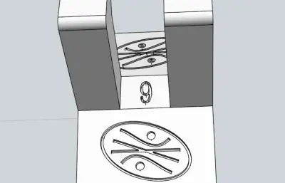 粘贴型充电器固定器