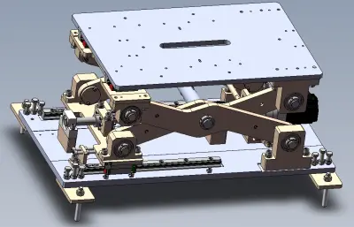 剪叉式伺服顶升机