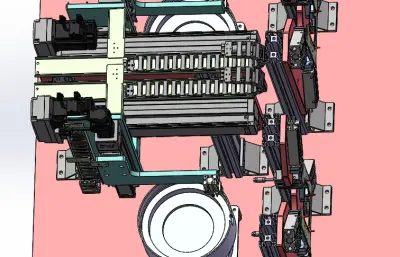 双层套皮筋机器