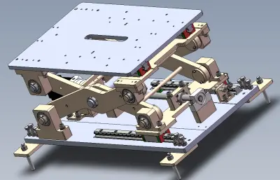 剪叉式伺服顶升机