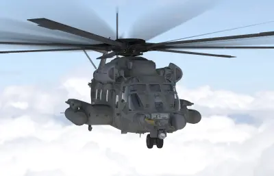 CH-53E超级种马美国海军陆战队 HMM-165重型运输直升机