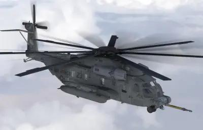 CH-53E超级种马美国海军陆战队 HMM-165重型运输直升机