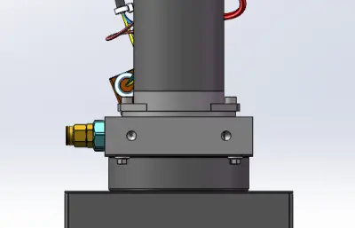 直流驱动液压泵solidworks模型