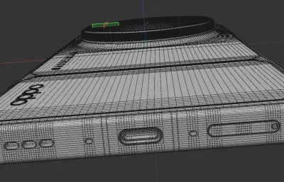 OPPO Find X9 Ultra手机外观C4D,KEYSHOT模型