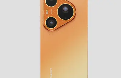 华为HUAWEI pura 90 pro手机外壳C4D,KEYSHOT模型