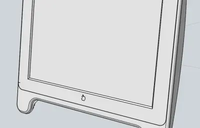 苹果电脑显示器模型