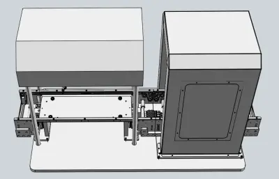 ICT电路测试仪PCB三维模型