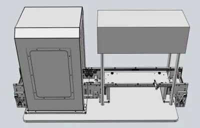 ICT电路测试仪PCB三维模型