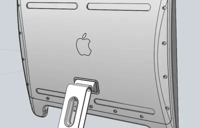 苹果电脑显示器模型