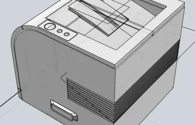 打印机外壳模型