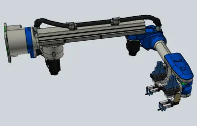 机器人手臂和夹具